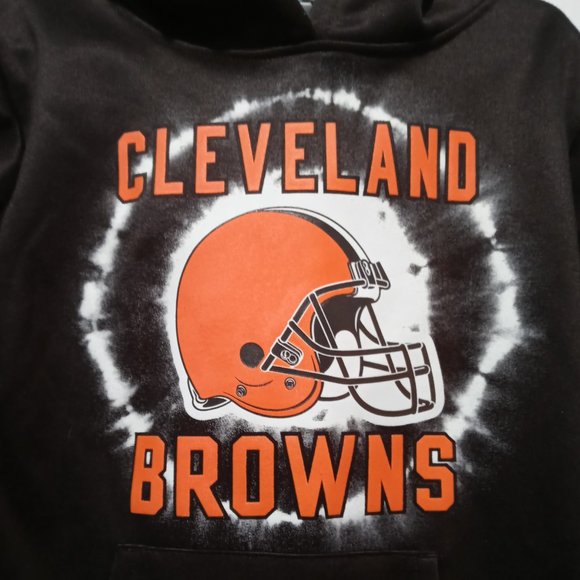 Cleveland Browns Girls' Pullover Hoodie Size XS (4/5) - Picture 4 of 6